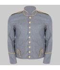 Cw Cs Richmond Depot Cavalry 1 And Northern Virginia Shell Coat With Yellow Piping Braid