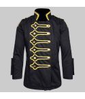Golden Steampunk Unisex Drummer Jacket