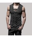 Gothic Dieselpunk Mens Tank Top