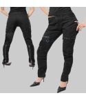 Gothic Black Ladies Trouser
