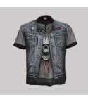 Gothic Devil Fashion Metal Head T Shirt for Men
