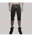 Gothic Dieselpunk Shorts for Men