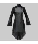 Gothic Fleece Coat Military Style
