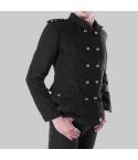 Gothic Jacket Men Military Style