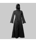 Gothic Ladies Fleece Hooded Coat