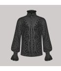 Invictus Mens Gothic Vampire Dress Shirt