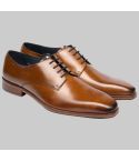Kenton Tan Derby Leather Shoes