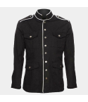 Mens Military Style Gothic Jacket