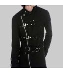 Military Black Gothic Jacket