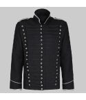 Military Black Parade Men Gothic Jacket
