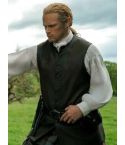 Jamie Fraser Outlander Season 7 Brown Vest Inspired by Sam Heughan