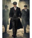 Peaky Blinders Suit - Thomas Shelby - Charcoal Tweed Out Fit