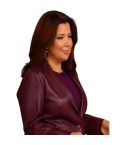 Ana Navarro The View 2025 Leather Blazer