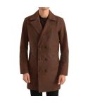 Brown Leather Coat for Men & Women | Premium Genuine Leather Long Coat