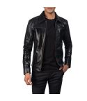 Mystical Black Leather Jacket