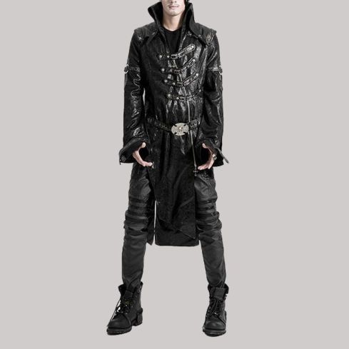Black Crusade Coat for Men