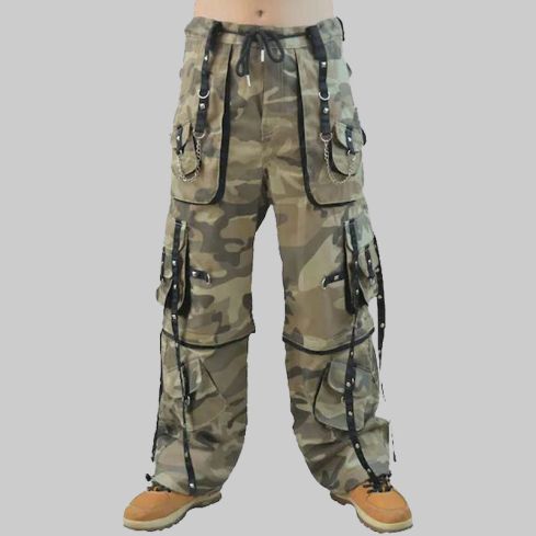 Camo Cargo Pants with 12 Wide Pocket