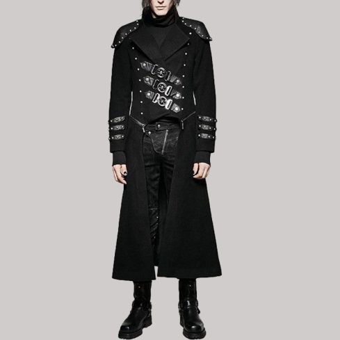 Cyber Punk Commander Jacket for Men