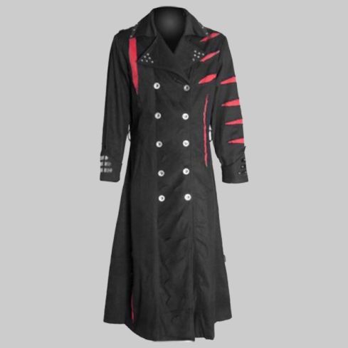 Festering Raver Long Gothic Coat