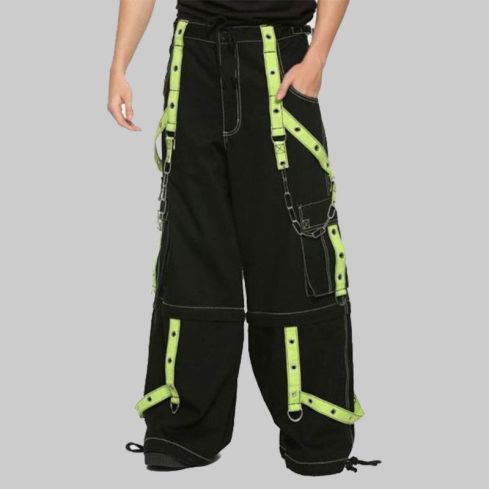 Gothic Tripp Lime Light Symbol Trouser Pant Shorts