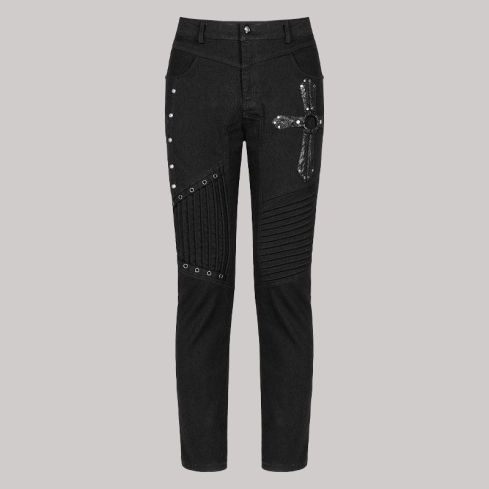Gothic Utopica Mens Apocalyptic Goth Jeans