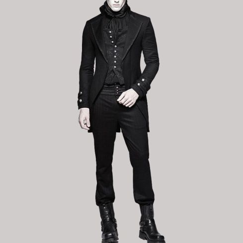 Gothic Wedding Jacket for Men