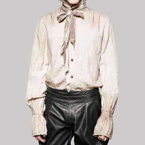 Lucius Poet Shirt Off White for Men