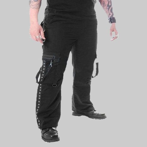 Men Gothic Bondage Trouser