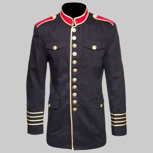 Pentagram Unisex Military Coat