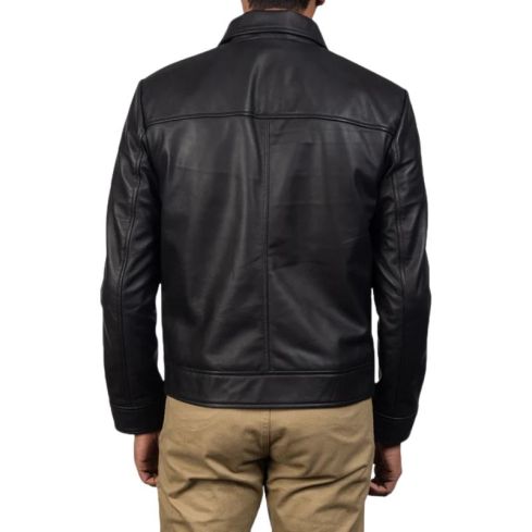 Inferno Black Leather Jacket